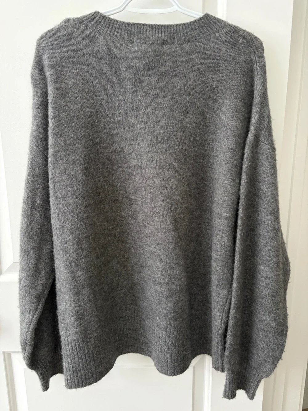 H&M Soft Gray Crewneck Sweater - Picture 2 of 3